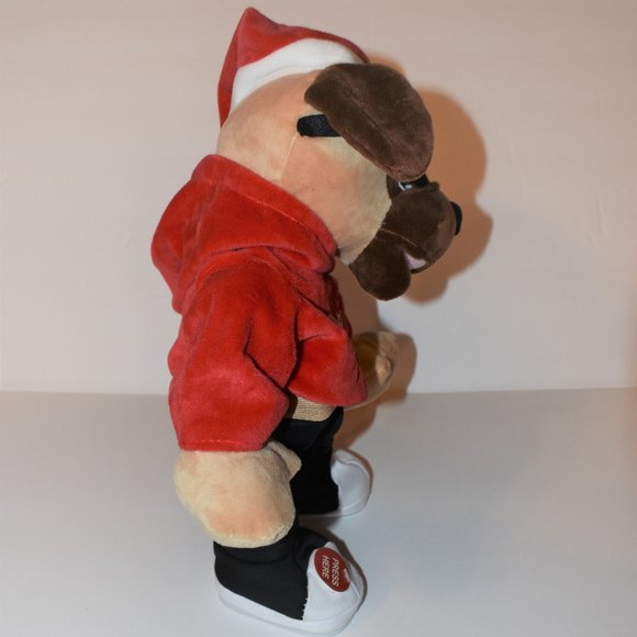 Merry Bright 12 in Animated Santa Pug Dancing & Singing...